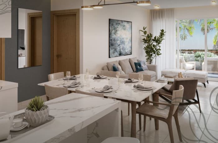 Apartamento de 3 Habitaciones en Venta en Punta Cana - foto 1