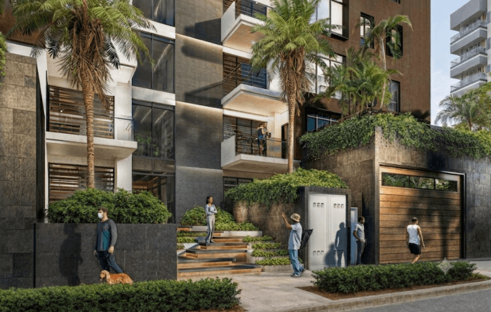 Venta de apartamento en proyecto residencial en Gazcue - foto 1
