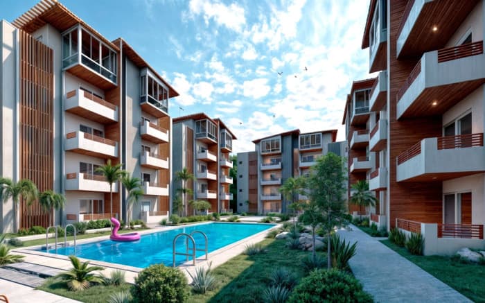 Penthouse en venta 2 habitaciones en Boca Chica, R.D. - foto 1