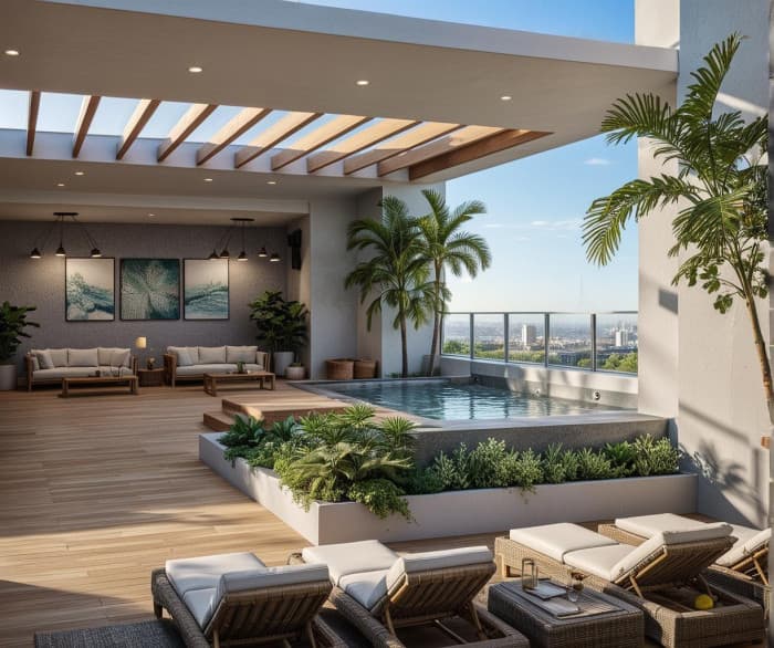 Apartamento de 2 Hab. en Venta en Bella Vista, Sto.Dgo. - foto 7