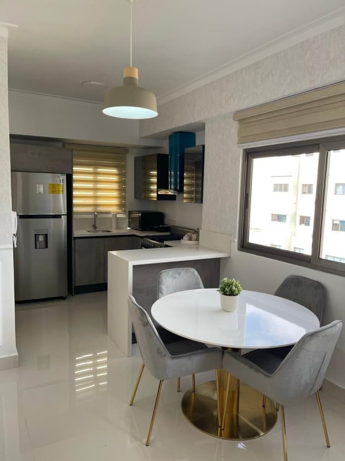 Apartamento amueblado en alquiler en el Naco - foto 3