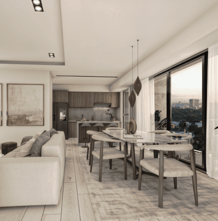 Venta de apartamento en torre residencial en Piantini - foto 4