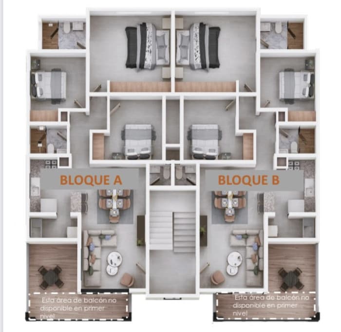  Apartamento en venta  Marañon - foto 3