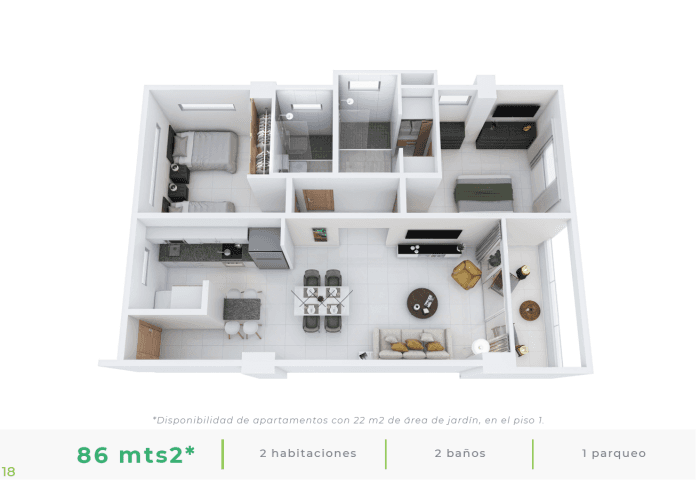 Apartamentos para inversión en Juan Dolio - foto 4