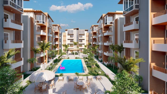 Penthouse en venta 2 habitaciones en Boca Chica, R.D. - foto 4