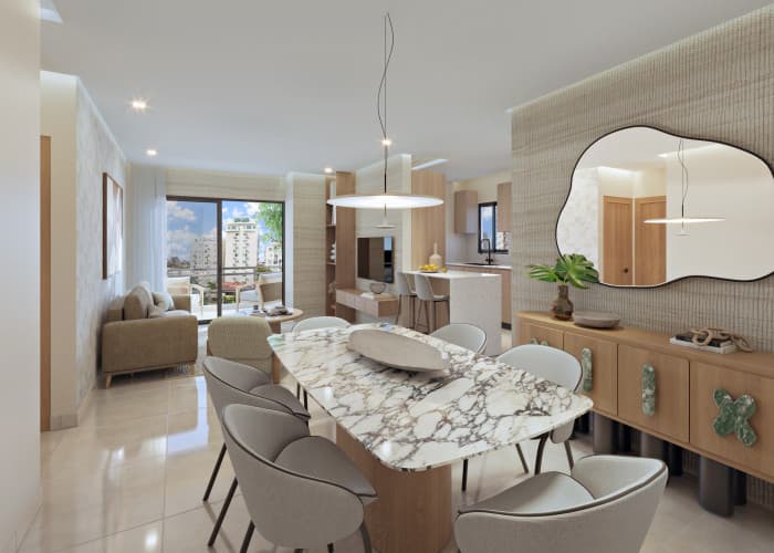 Apartamento en venta en Renacimiento, Santo Domingo - foto 2