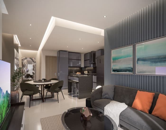 Apartamento de 1 Habitación en Venta en Punta Cana - foto 2