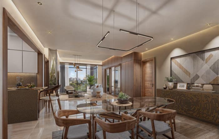 En Gazcue apartamento en venta en proyecto residencial  - foto 4