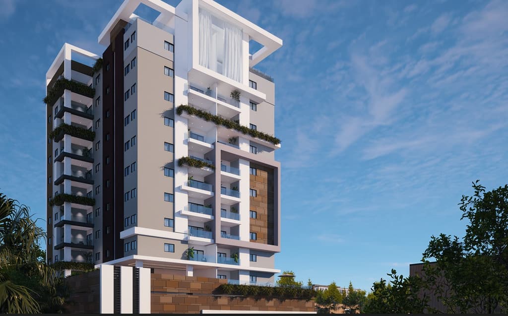 Residencial Fígaro Tower, Apartamentos en Venta, Santo Domingo Este.