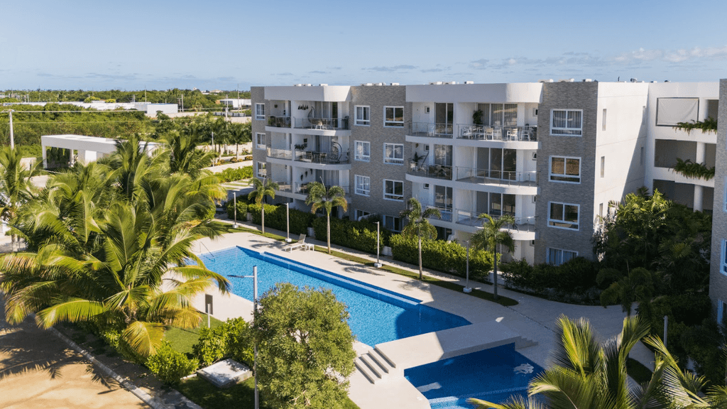Proyecto de apartamentos en Bávaro, Punta Cana, a minutos de Downtown Punta Cana.