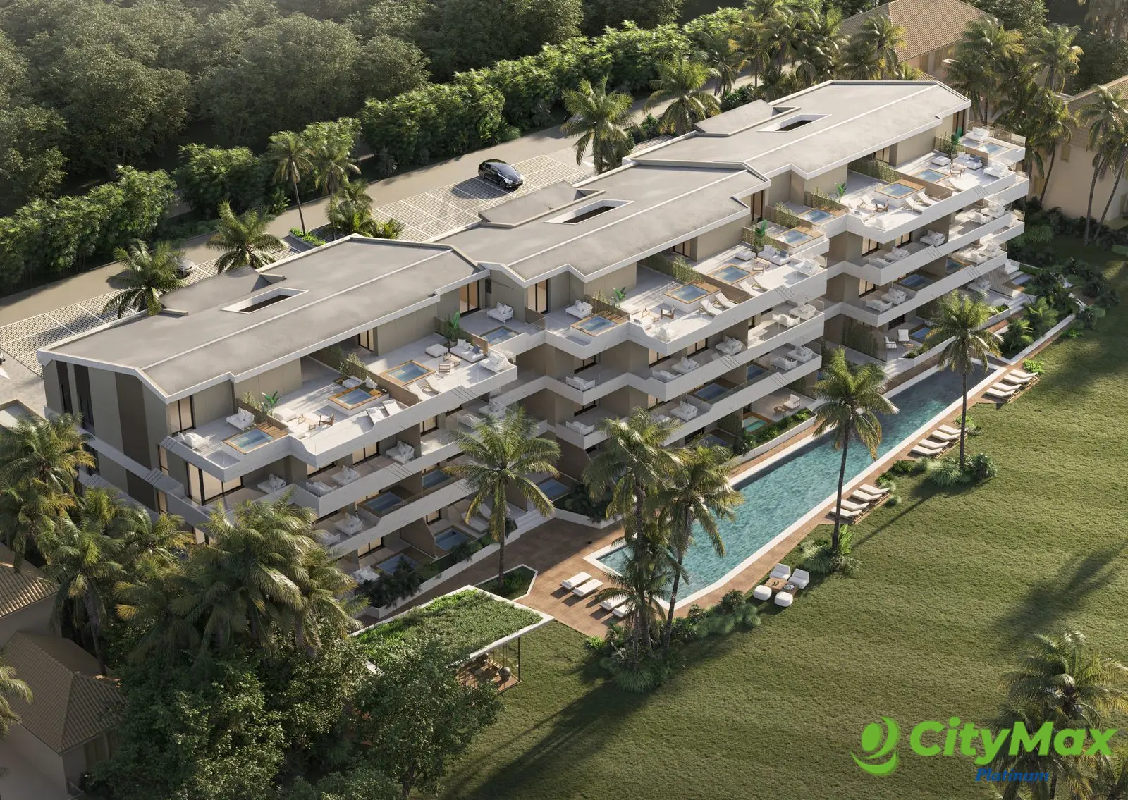 Venta de Apartamentos en Punta Cana con Vistas al Campo de Golf - foto 3