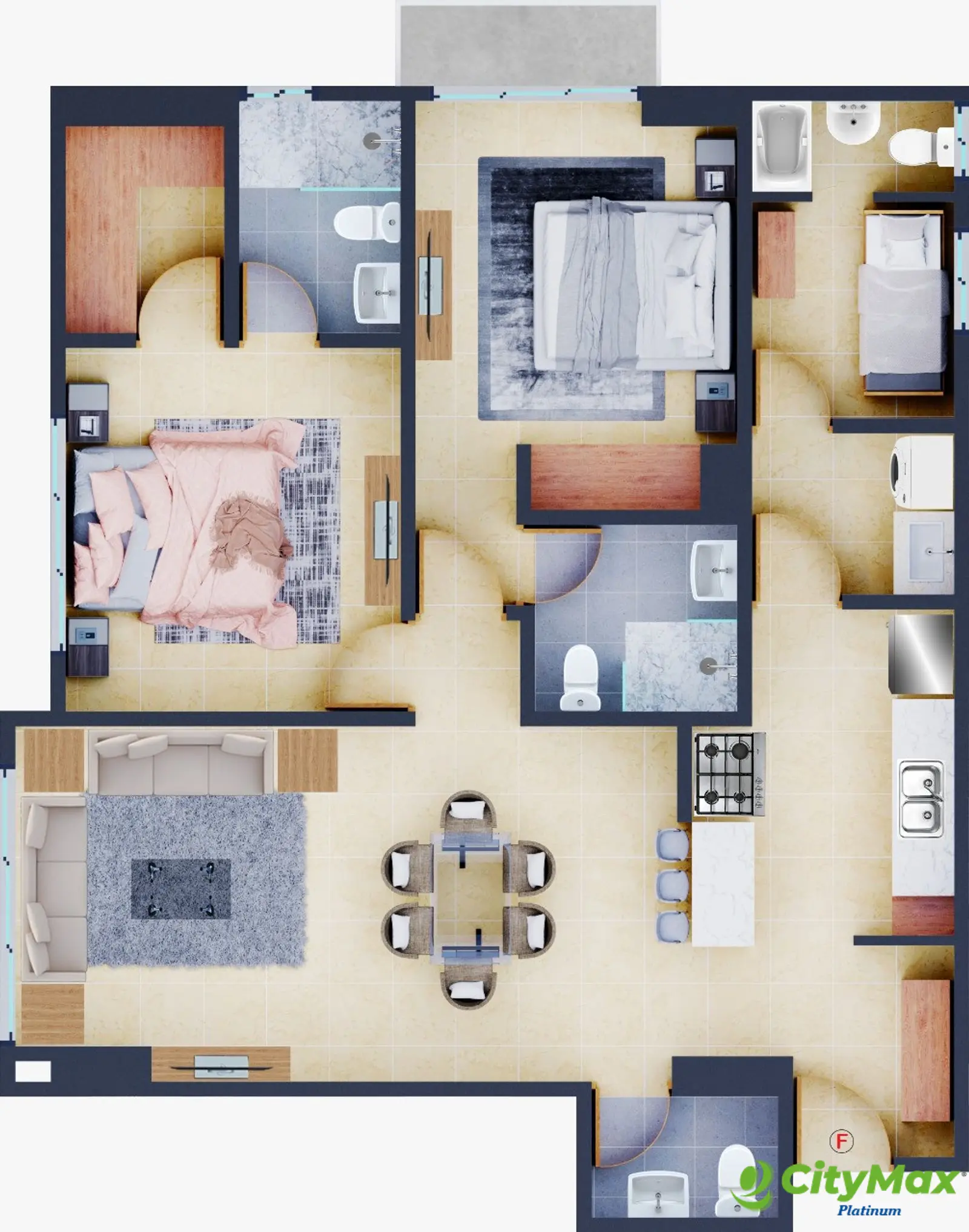 Venta de Apartamento en torre moderna, en el corazón de Naco. - foto 7