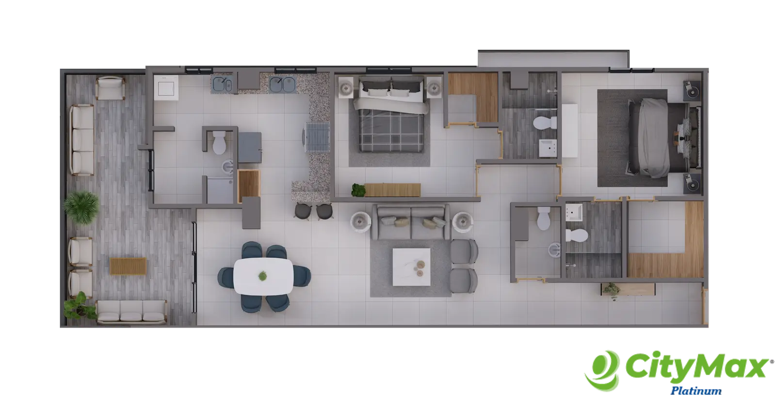 Golden Residences IV es un proyecto de modernos apartamentos en ventas en el sector de Los Prados - foto 8