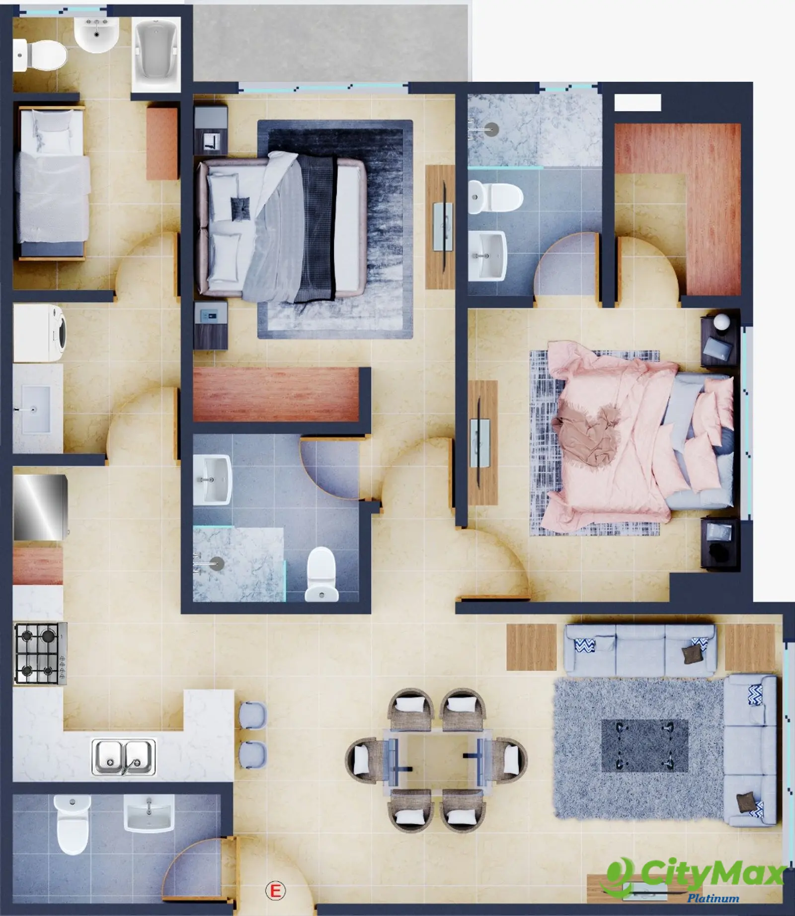 Venta de Apartamento en torre moderna, en el corazón de Naco. - foto 6