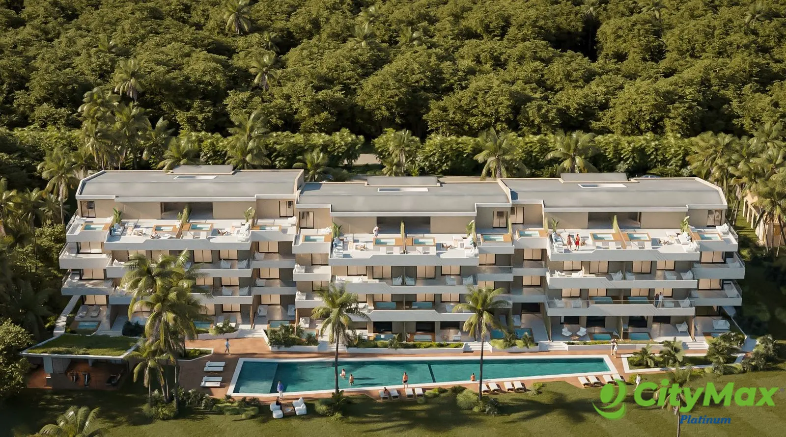 Venta de Apartamentos en Punta Cana con Vistas al Campo de Golf - foto 2