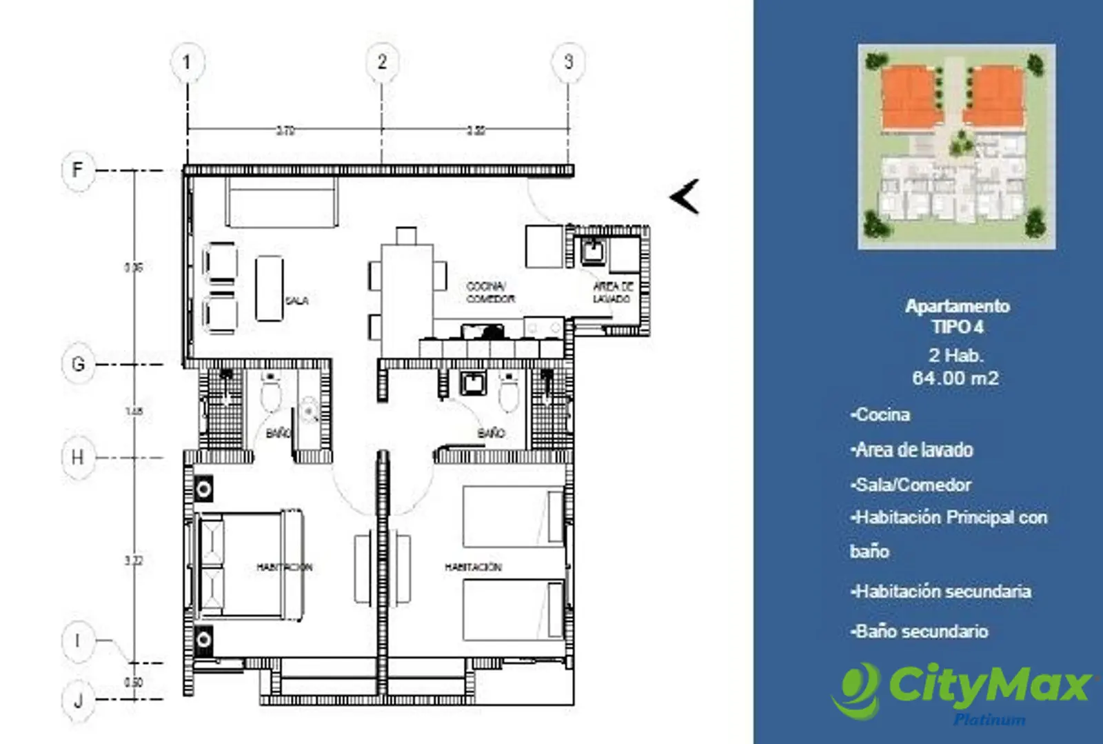 Jardines Pueblo Bavaro Residences Apartamentos - foto 6