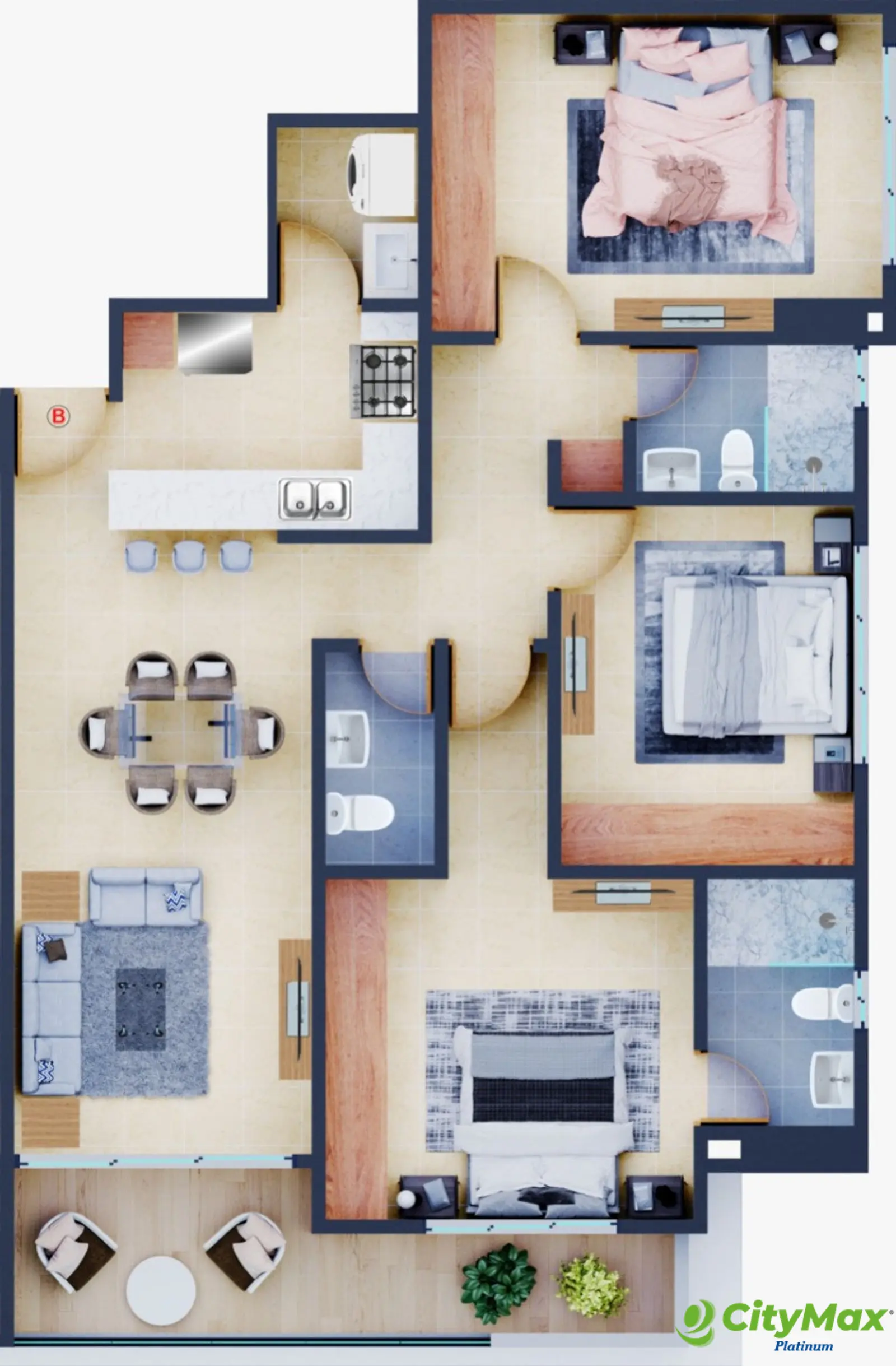 Venta de Apartamento en torre moderna, en el corazón de Naco. - foto 4