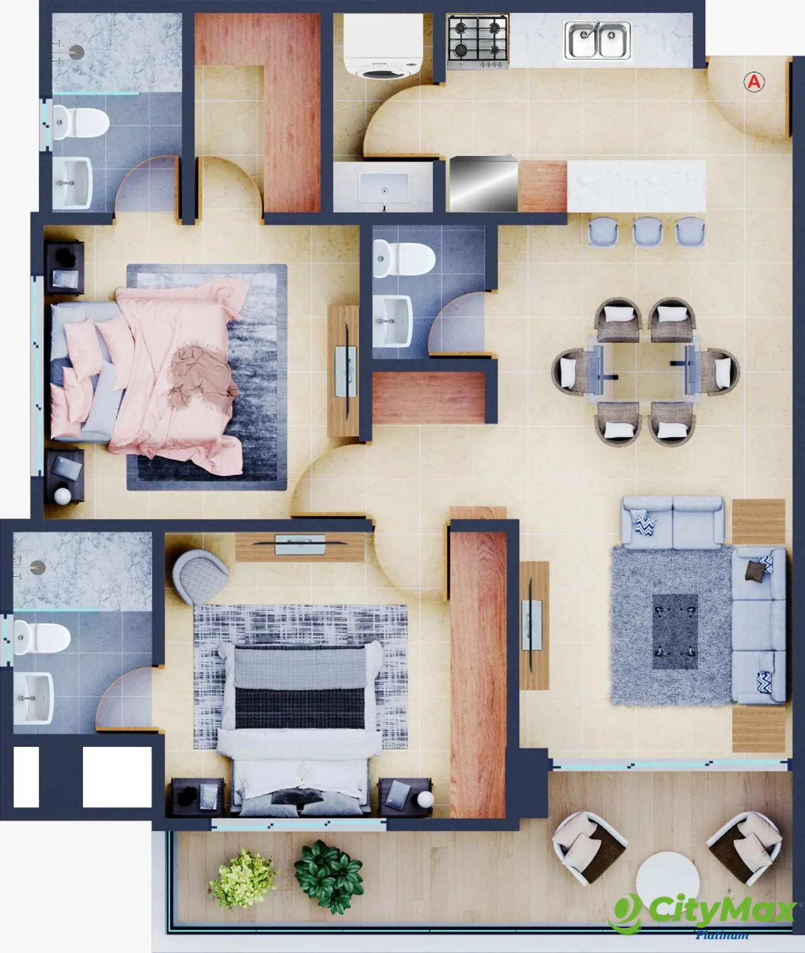 Venta de Apartamento en torre moderna, en el corazón de Naco. - foto 3