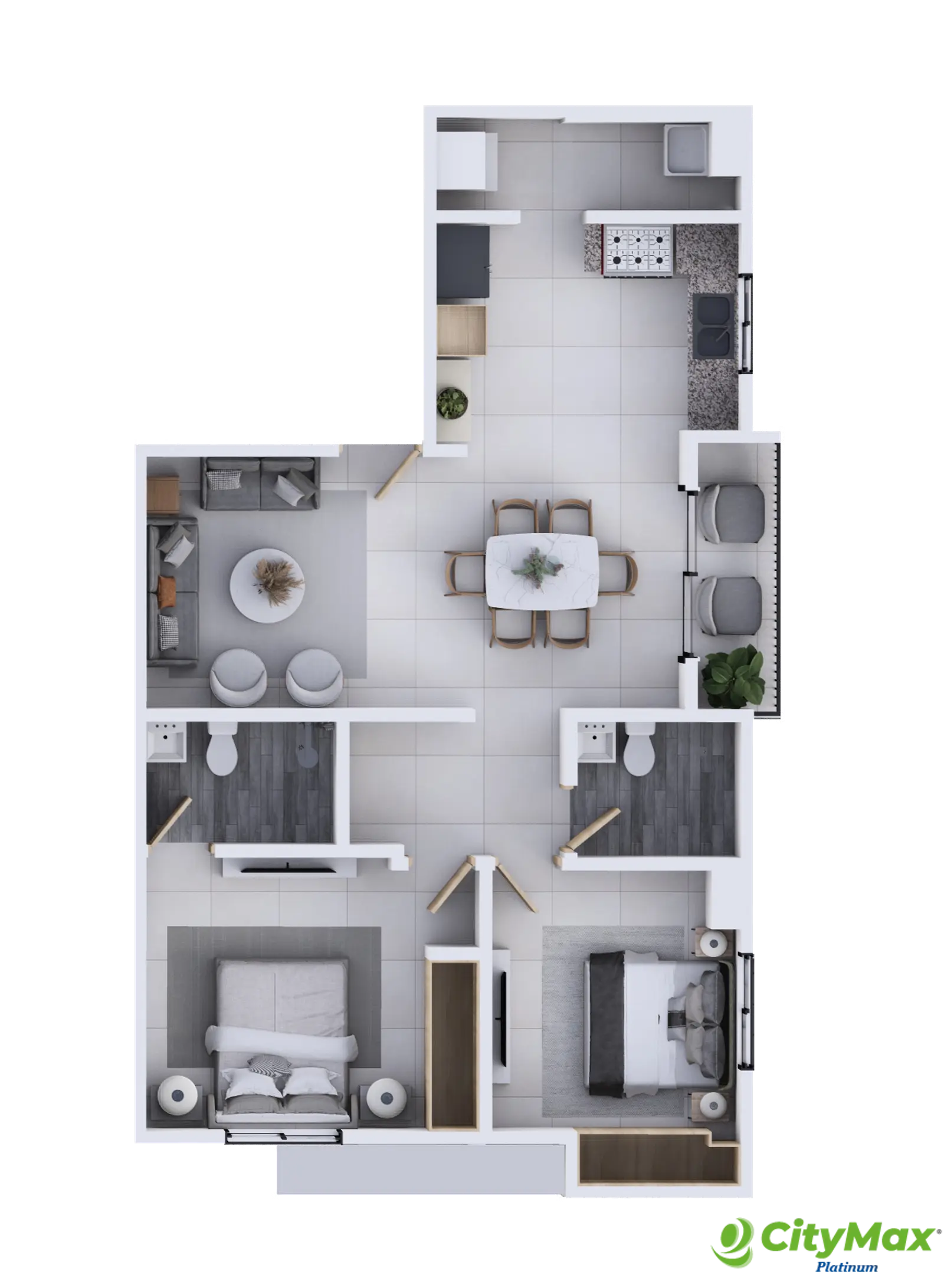 Golden Residences VI es un proyecto de modernos apartamentos en ventas en el sector de Los Prados - foto 12