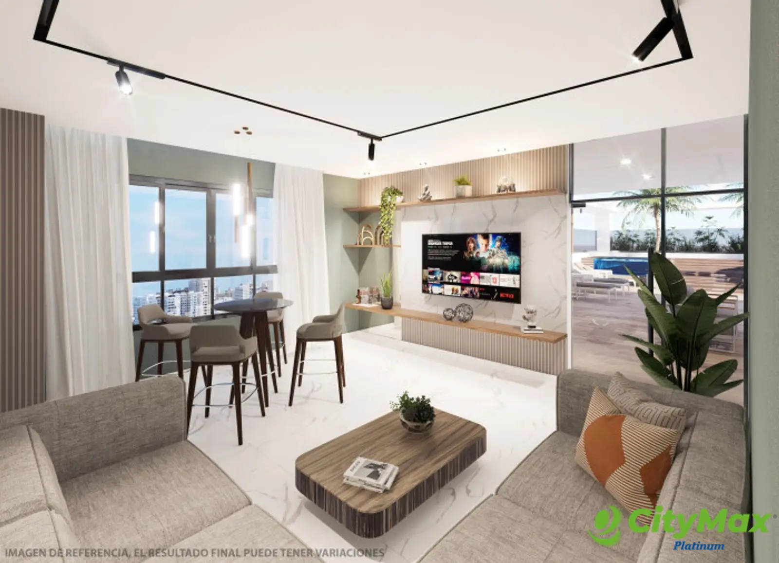 Venta de apartamento nuevo,1 Habitación en Renacimiento - foto 1