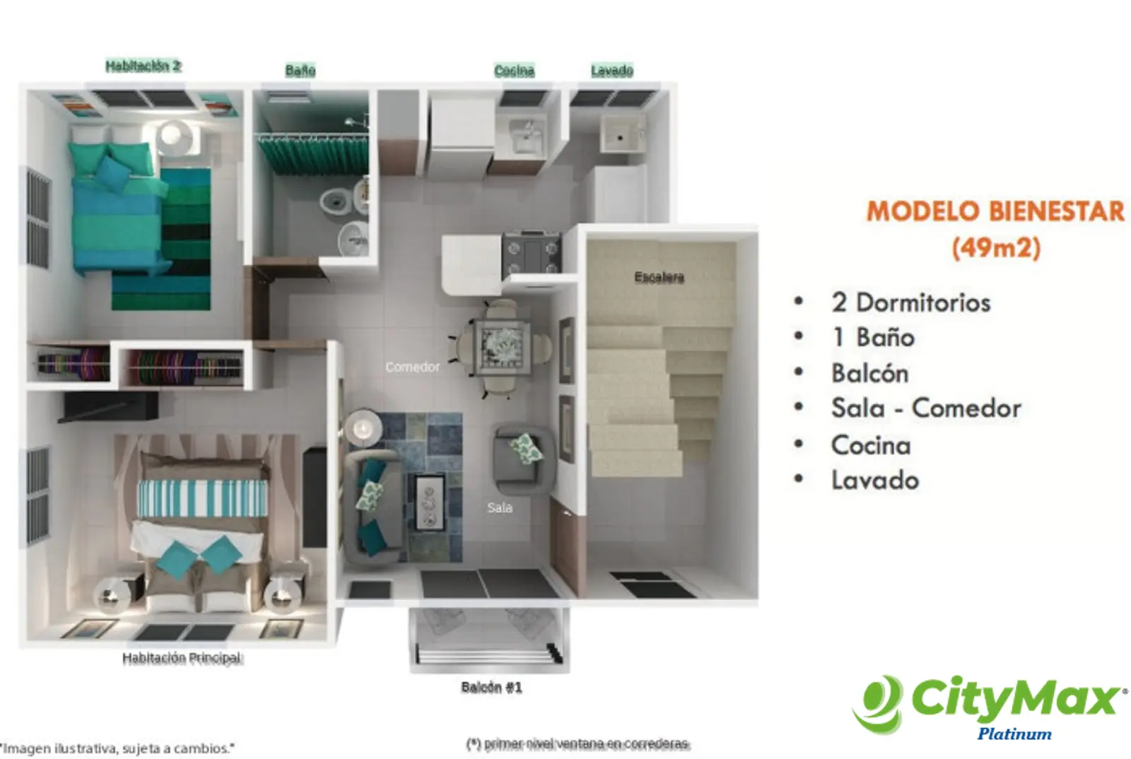 Apartamentos a la venta en Santiago de 3 habitaciones - foto 7