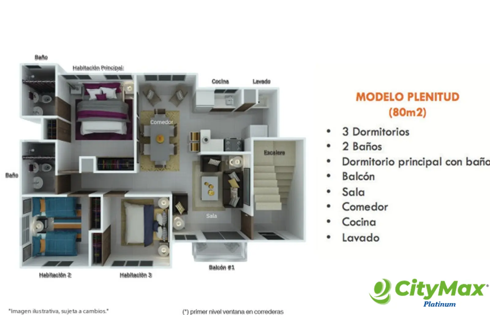 Apartamentos a la venta en Santiago de 3 habitaciones - foto 5