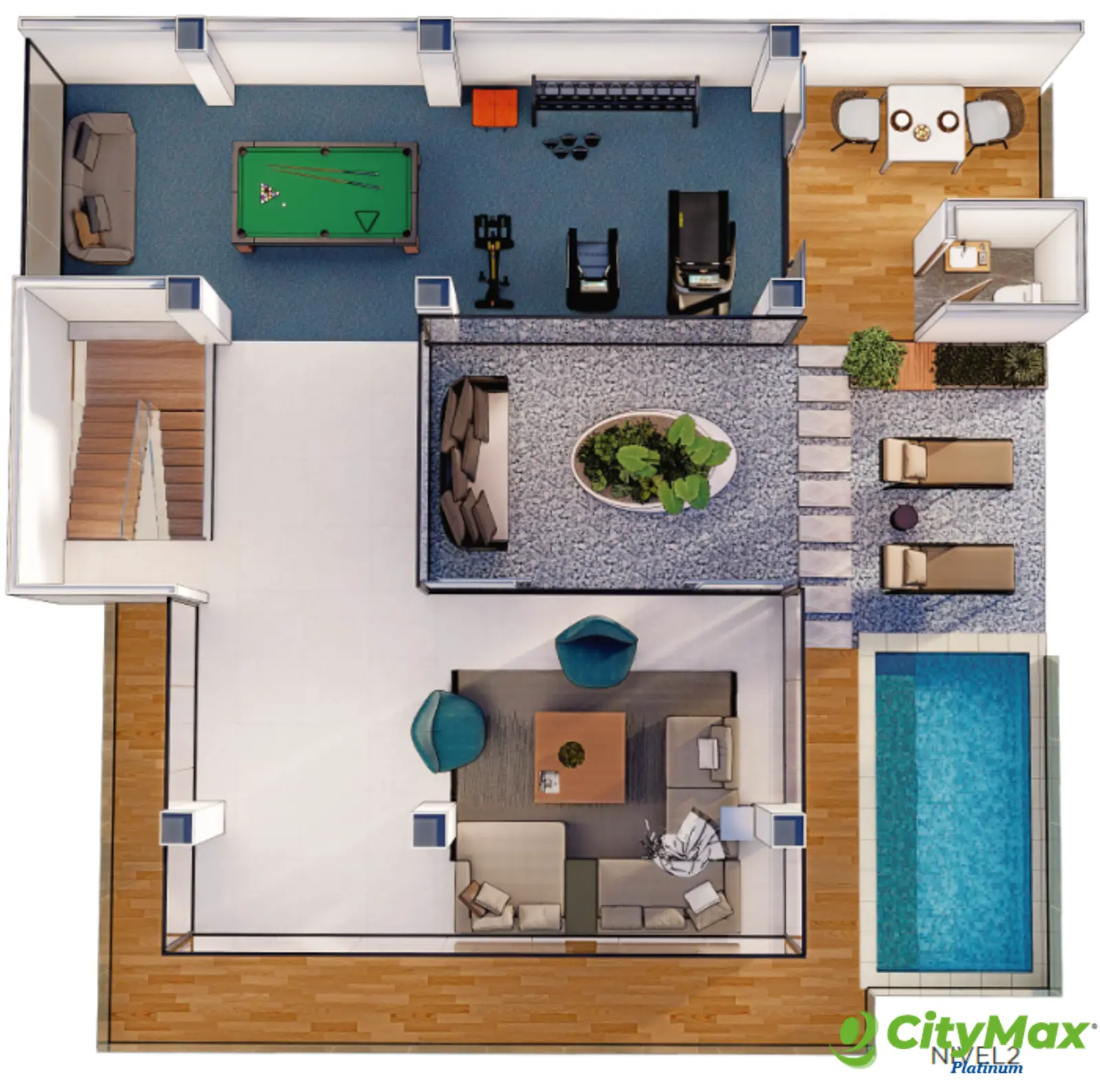 Venta de villa de 3 habitaciones 3 Niveles y Piscina  - foto 7